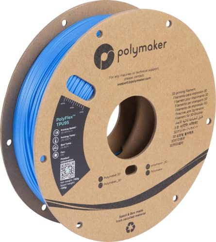 Polymaker PD01005 PolyFlex TPU-95A Filament TPU flexibel 1.75mm 750g Blue 1 pc(s)