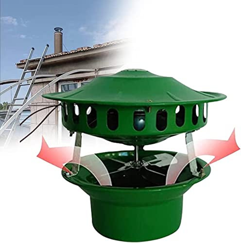 SEVEEZ Aspiradora De Ventilador De Chimenea, Aspiradora Al Aire Libre, Campana Extractora De Chimenea, Campana Extractora De Chimenea 80w