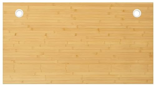 vidaXL Schreibtischplatte 110x60x4 cm Bambus