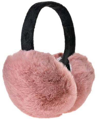 Clayre & Eef Ohrenwärmer one size Rosa Polyester Ohrenwärmer für Mädchen