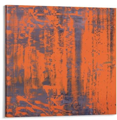 Abstraktes Bild 742-4 1991 von Gerhard Richter, Kunstdruck auf Leinwand, Poster, Wandmalerei, Poster, Dekoration, moderne Wohnkunstwerke, 70 x 70 cm