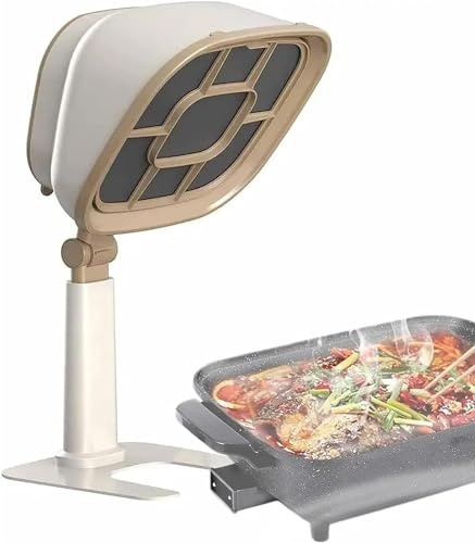 Tabletop Range Hood, Mini Home Portable Range Hood, 6 Levels Of Height Adjustment, for Home Kitchen Barbecue (A)