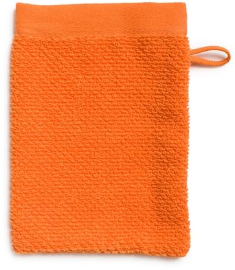 Möve Waschhandschuh Bliss Handtücher - 20 x 15 cm, 100% Baumwolle, orange