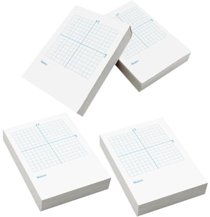 Tofficu Bücher Xy-koordinaten Notizhefte Präzises Gitterpapier Für Mathematikübungen Achsen-graphing-blätter Vielseitige Mathematik-zeichnungsblätter Für Schul Und Studienzwecke