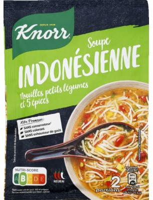 KNORR SOUPE INDON{SIENNE