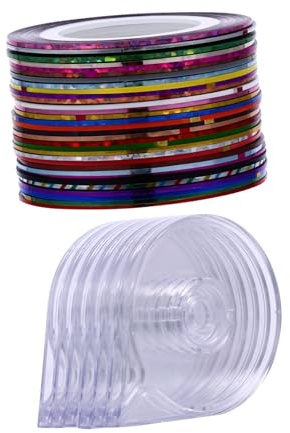 Veemoon Nail Art Coil Total False Nails Art Striping Tape Lines Diy Manicure Ornaments