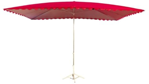 NESPIQ Parasol De Plage Grand Parapluie De Stand Parasol Rectangulaire À Long Manche Auvent Extérieur Parapluie De Stand Mobilier De Jardin