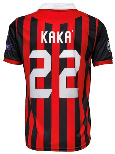 Heim Trikot Kaka #22 Nostalgische Trikots Football Fußball Trikot Erwachsenengrößen(S,Kaka)