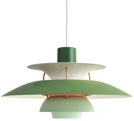 PPcdfre Pendelleuchte 30CM Aluminium Dekorative Pendelleuchte Schirm Led Hängelampe Wohnzimmer Deckenleuchter Laterne Küche B