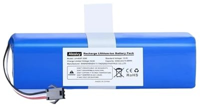 Batteria Da 14,4 V For Robot Spazzatrice. Batteria Ricaricabile. Compatibile Con Xiaomi Lydsto R1. Compatibile Con Viomi S9. Compatibile Con Proscenic M7 Pro. Compatibile Con Lenovo LR1.