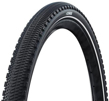 Schwalbe Fahrradreifen G-ONE Overland – Gravel Reifen 28 Zoll für Pendeln & Bikepacking – Tubeless Ready mit RaceGuard Pannenschutz und ADDIX Green Compound