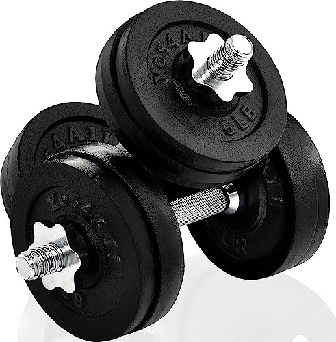 Yes4All Dumbbell Adjustable - 60lbs