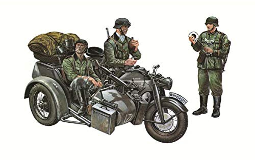 Italeri 0317 - Zundapp Ks 750 With Sidecar Model Kit Scala 1:35