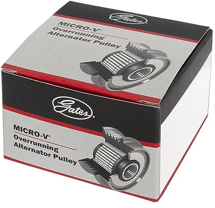GATES Generatorfreilauf Riemenscheibe Lichtmaschine Ø60mm 31285815 7789-10155 778910155 Kompatibel mit FORD Fiesta Mk6 Schrägheck JA8, JR8 FOCUS III Turnier Kuga Mk2 DM2 MONDEO IV Turnier BA7 | Kompatibel mit: FORD B-MAX, B-MAX Van, C-MAX II, C-MAX II Van, ECOSPORT, FIESTA VI, FIESTA VI Van, FOCUS III