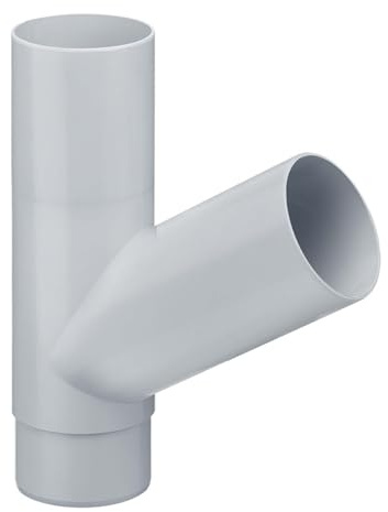 INEFA Deviatore per pluviale 60 gradi 125mm/125mm Grigio