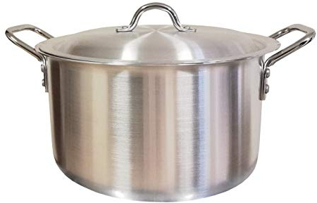 Mastercook Aluminium Casserole Stockpot Pan Pot Dish with Lid (20cm/3.9LT)
