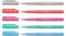Faber-Castell - Fineliner Broadpen, 0,8 mm (Set Pastell)