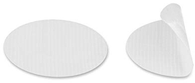 MASHPAPER Gewebeklebepunkte Klebepunkte aus Gewebeband | 30 mm rund | Farbe frei wählbar | weiß 100 Stück