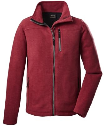 G.I.G.A. DX (GIGEQ Casual fleecejacka för män GW 17 MN KNTFLC JCKT, djupröd, M, 38544-000