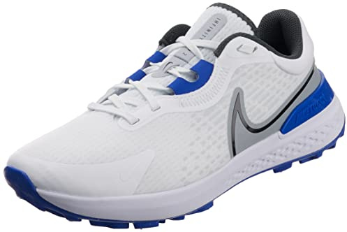 Nike Infinity PRO 2 golfskor för män, White Black Wolf Grey Game Royal White, 45 EU
