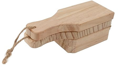 Schiacciabanane E Tostonera in Legno 2 in 1 - Perfetto Per Preparare Platani Fritti, Chips di Platano, Tostones E Coppe di Patate