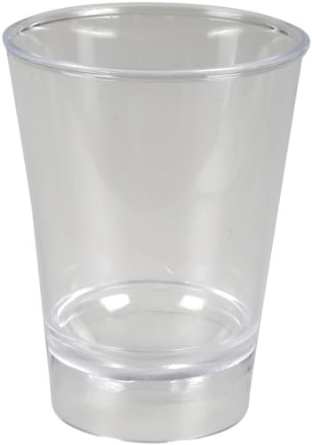 Abena Gastro Plastic Dessert Pots | Pack of 50 | 60ml Dessert Cups | Plastic Bowls for Parties | Nibble Bowls | Jelly Pots | Cheesecake Pots | Grazing Table Accessories