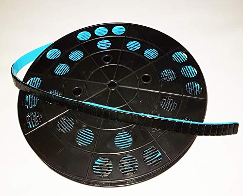 1200 St. Klebegewichte auf Rolle Schwarz Auswuchtgewichte 6Kg mit Abrißkante Kleberolle Kunststoffbeschichtet Kleberiegel Riegel 5g