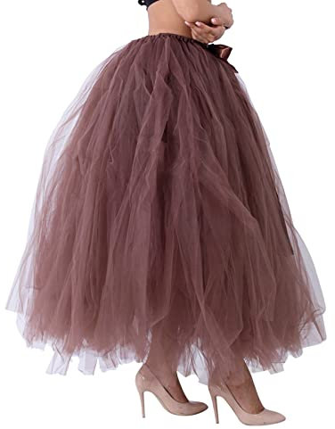 Prime 2025 Angebote Tutu Rock Damen Einfarbig Geschnürt Schleife Geschwollener Rock Handgemachter Rock Performance Rock Kurzer Strickrock Tutu Damen Rosa Warehouse-Deals