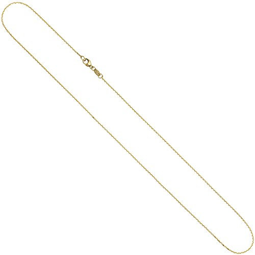 0,6mm Ankerkette Kette Collier Halskette aus 585 Gold Gelbgold 42cm