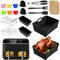 Cosori Heißluftfritteuse Zubehör für Heißluftfritteuse Cosori 8,5 L, Airfryer Zubehör für Cosori Heißluftfritteuse CAF-R901-AEU, Silikonform Air Fryer Accessories für Cosori Dual Zone