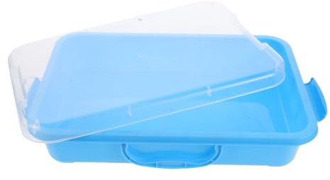 TOYANDONA Bandeja De Arenero con Tapa para Construcción Equipo De Seguro para Preescolares Diversión