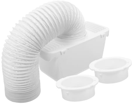 GAROZATION Indoor Dryer Vent Kit Dryer Connector Replacement with Vent Hose Connection Durable Design Efficient Lint Collection Water Collection for Easy Use