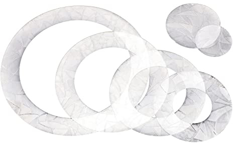 GOOHOCHY Adesivi Anticollisione per Uccelli per Finestre Vetro Set da Stickers Decorativi Riflettenti Protezione Sicura per Balconi e Porte Facili da Applicare e Rimuovere