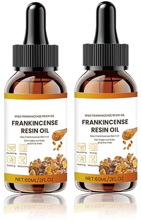 Aceite de incienso orgánico, puro aceite de frankincense para el cuidado de la piel, la cara y antienvejecimiento, reduce las arrugas y líneas, hidrata, calma la piel, para una piel fresca y uniforme