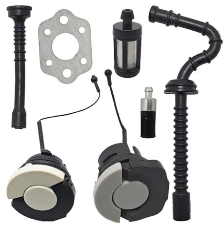 UYTGFO Fit for S-t-i-h-l MS250 MS230 MS 230 250 Replacement NEW Parts Gas Chainsaw Fuel Oil Tank Cap Line Hose Kit