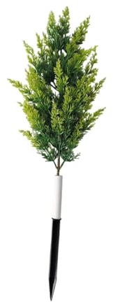 Ronyme Arbre topiaire artificiel en pot, buissons artificiels résistants, fausses plantes pour allée extérieure, ferme intérieure/extérieure, Style D