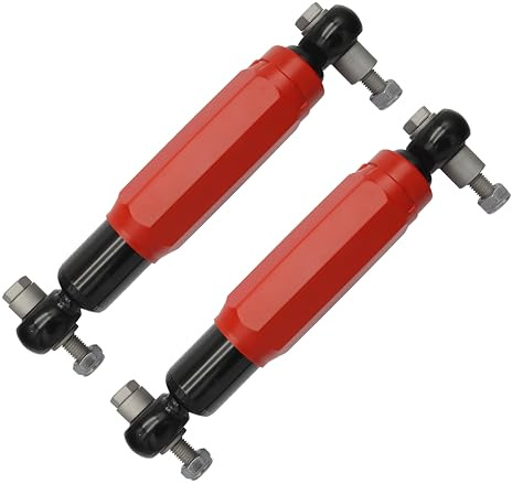 trailer parts4u Radstoßdämpfer rot 2000 3500kg Anhänger Achse passend für Alko Octagon Plus (2X)