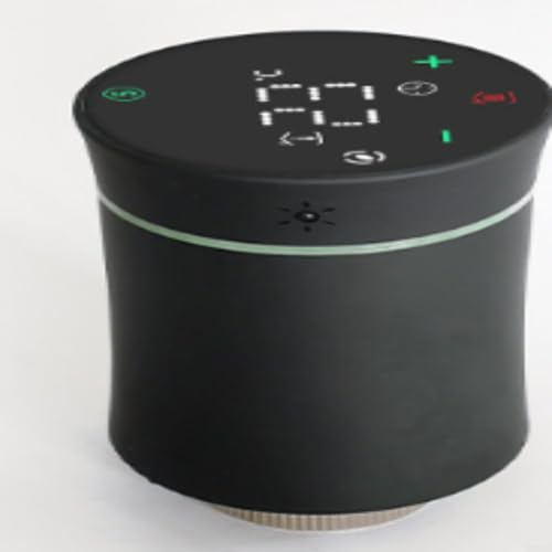 Fauhapyway Programmierbares digitales Thermostatventil, Fernbedienung, Timer, Sprachsteuerung, energiesparendes Heizzubehör für Zigbee für Tuya Digital Thermostat (2)