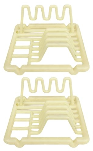 Rastrelliera in miniatura Modello Figurine Utensili da cucina Mensola per 1/12 Scala Bambola Casa Decorazione Cucina Scena Arrangement Miniature Dish Rack