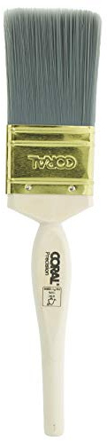 Coral 31473 Precision Paint Brush with Platinum Easy Clean Filaments 2 inch