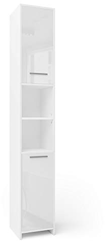 Vicco Badezimmerschrank Kiko Unterschrank Waschbeckenunterschrank Hochschrank Badmöbel Schrank Midi-Schrank Badregal