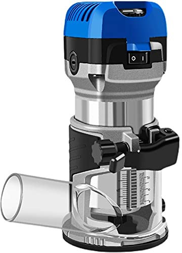 CHENGNAN 1900W Rebajadoras Router de Madera Herramienta Palmeras Brocas Buriladoras Corte de Mano para Carpintería 33000R/MIN