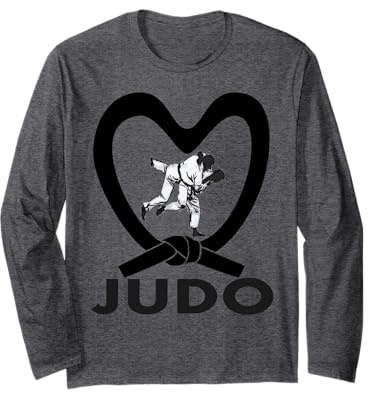 Judo Trainer T-shirt pour arts martiaux Judo Training Idée cadeau Manche Longue