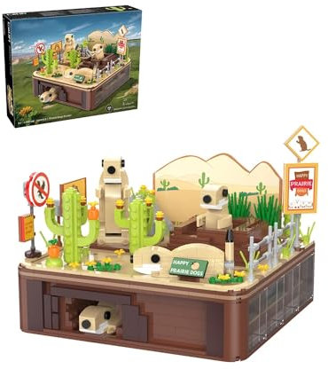 barweer Klemmbausteine Präriehund Animal Bausteine Set, C71008W Mechanische Prinzipien Murmeltier Modell, Weihnachten Geschenk für Kinder ab 6 8 14 Jahre Mädchen Jungen（1148 Teile）