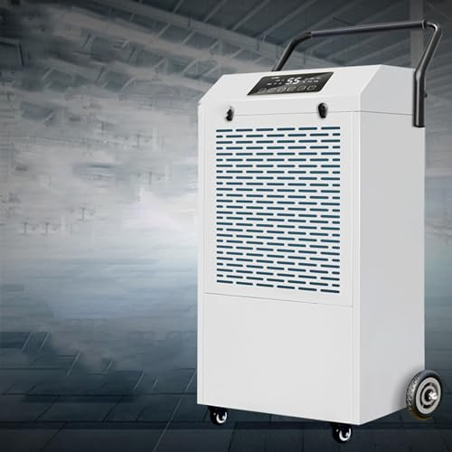 RayGenius El Deshumidificador De 60 litros Tiene Una FuncióN AutomáTica Inteligente Y Modos De PurificacióN del Aire Y Secado De Ropa para Eliminar La CondensacióN Y La Humedad.,White