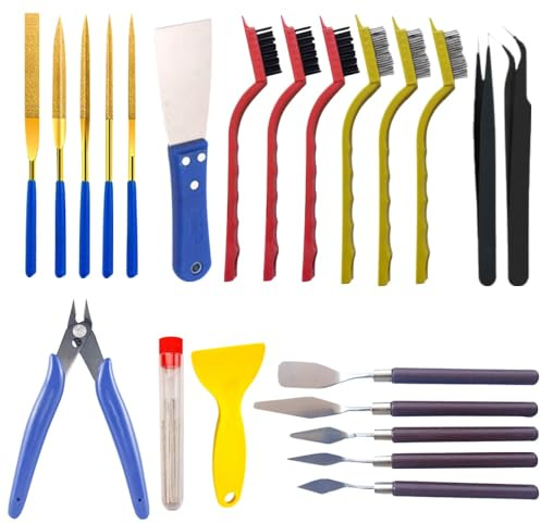 3D Printer Accessories, 36PCS 3D Printer Tool Kit, 3D Printer Accessories Tool Kit Printer Nozzle Cleaning Tools Includes Nozzle Cleaning Kit for 3D Printer Maintenance