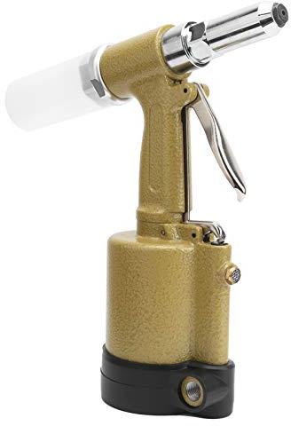 Marhynchus Pistola Remachadora Neumática Hidráulica KP-702, Remachadora de Aire de Aluminio de Aviación con Estructura de 3 Garras para Remaches de Acero/Aluminio, Bricolaje y Fabricación (Estilo