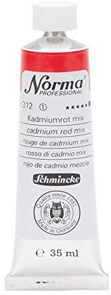 Schmincke Norma Professional, 35ml, Kadmiumrot Mix [Spielzeug]