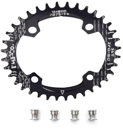 UPANBIKE Bike Bicycle Narrow Wide Oval Shape Single Chainring BCD 104mm 32T 34T 36T