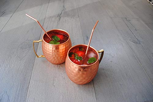 Pure Copper Mugs - Copper Cups - Moscow Mule Beer Mugs - Drinking Mugs - Beer Cups